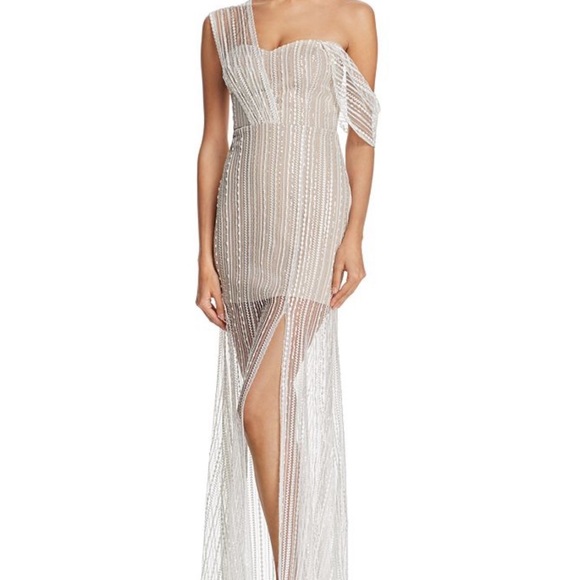 Aqua+ Zendaya long sequin dress sz XS - Picture 7 of 8